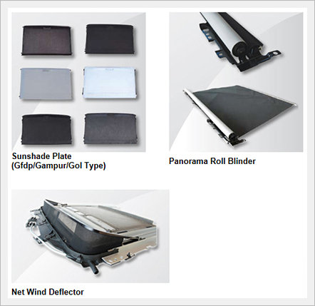 Roof Sysyem Parts Made in Korea